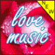 "Love Music" logotipas