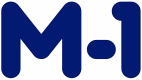 "M-1" logotipas